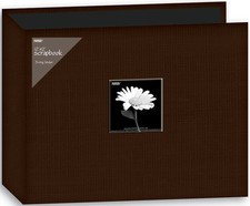 Pioneer 3-Ring Fabric Album 12"X12" Brown