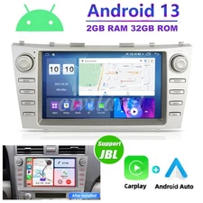 Android 13 Car Stereo Apple Carplay Radio GPS Navi For Toyota Camry 2007-2011