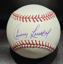 Carney Lansford autographed Baseball (ROMLB AW COA Angels Athletics Red Sox 3B)