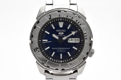 Seiko 5 Sports Blue Men's Watch - 7S36-02T0 for sale online | eBay