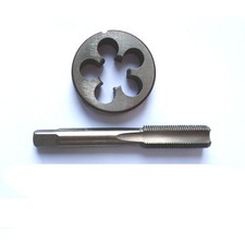 3 Set Right Hand Metric Set 2 Pieces Taper and Plug Tap and Die Thread M1 - M20