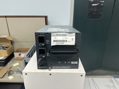 Cisco WS-CAC-6000W Catalyst 6500 6000W AC Power Supply