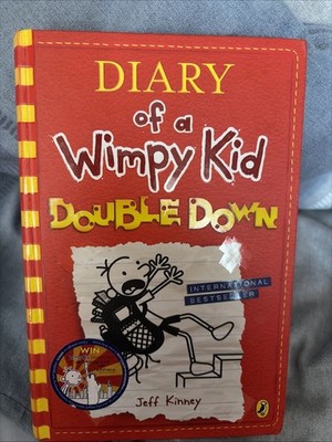 Double down (Diary of a Wimpy Kid #11) by Jeff Kinney (2016, Hardcover)