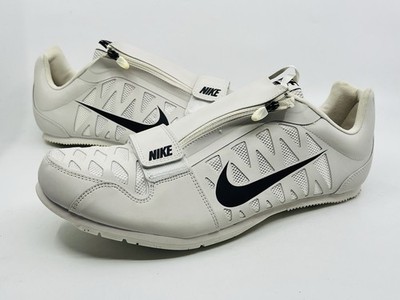Nike Zoom Long Jump 4 Track Spikes White/Black 415339-003 Men's Sizes 13