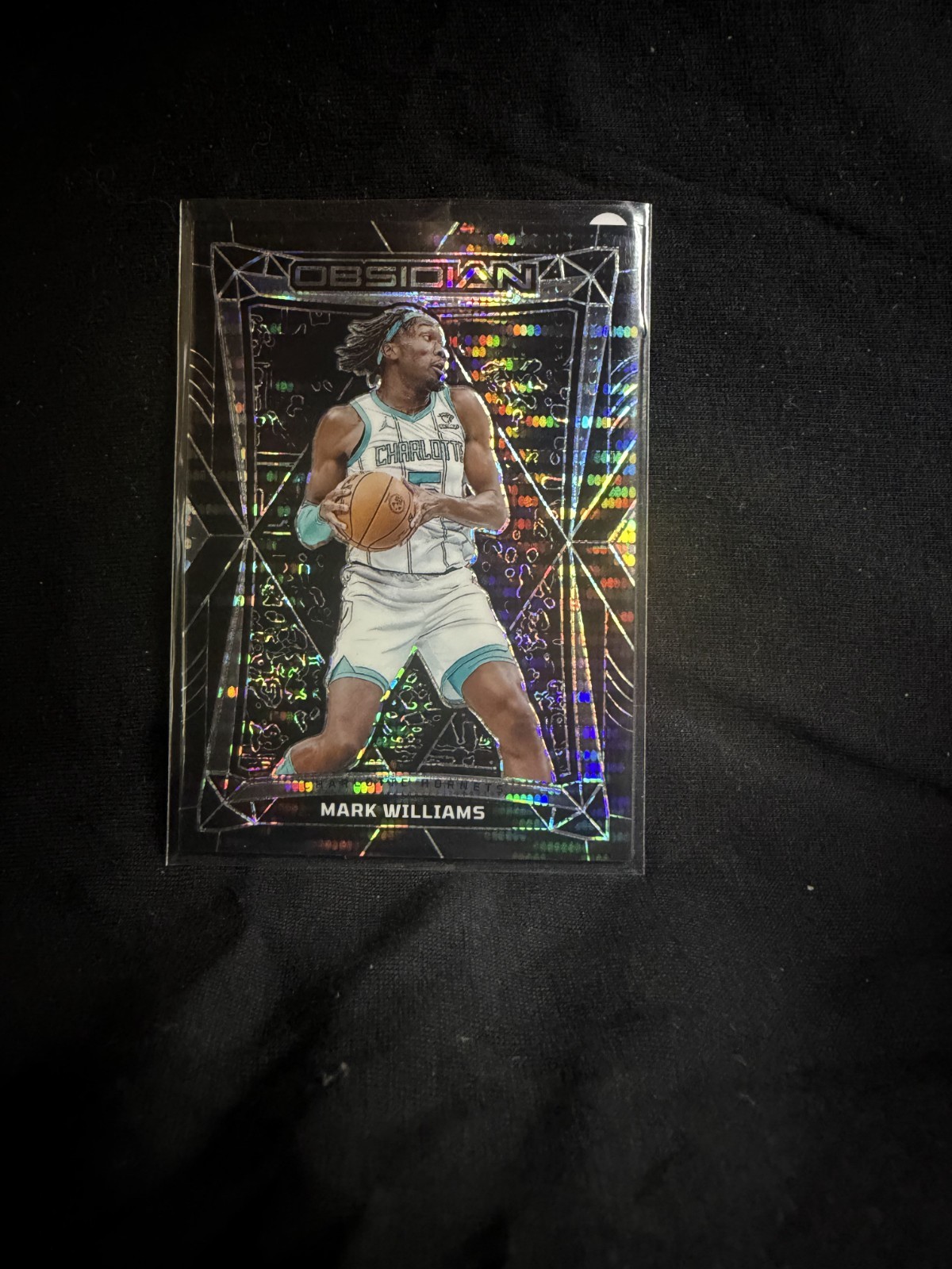 Mark Williams 2023-24 Panini Obsidian Pulsar Prizm #195 Hornets