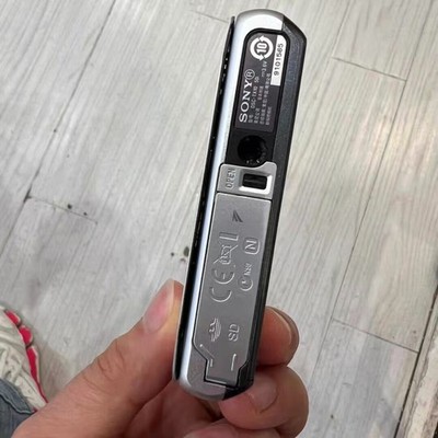 Silver Sony Cyber-shot DSC-TX10 16.2MP CMOS Vintage Digital Camera
