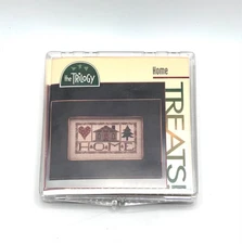 the Trilogy HOME Treats Cross Stitch Chart Kit Complete Yarn + Needle + Mesh
