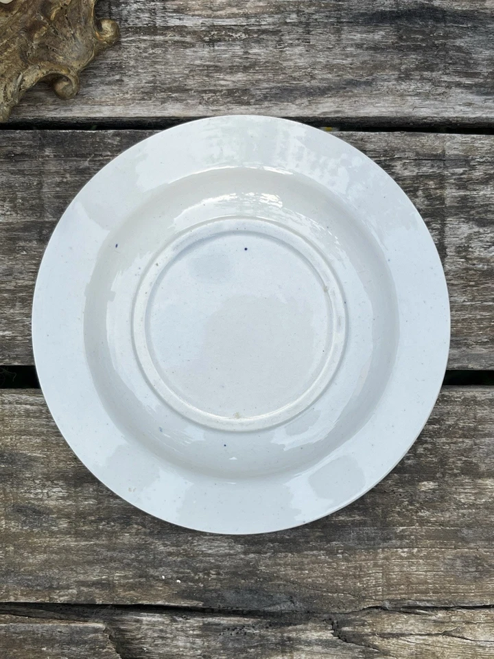 2 Assiettes de dînette - Luneville ? - Faïence - XIXème - Photo 3/4