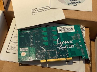 LYNX STUDIO TECHNOLOGY AES16 PCI-KARTE - Mehrkanal AES/EBU Audio-Schnittstelle