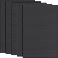 5 Sheets Black Fursuit Eye Mesh, 11.8"X7.87" Waterproof Printable Eye Mesh, PVC