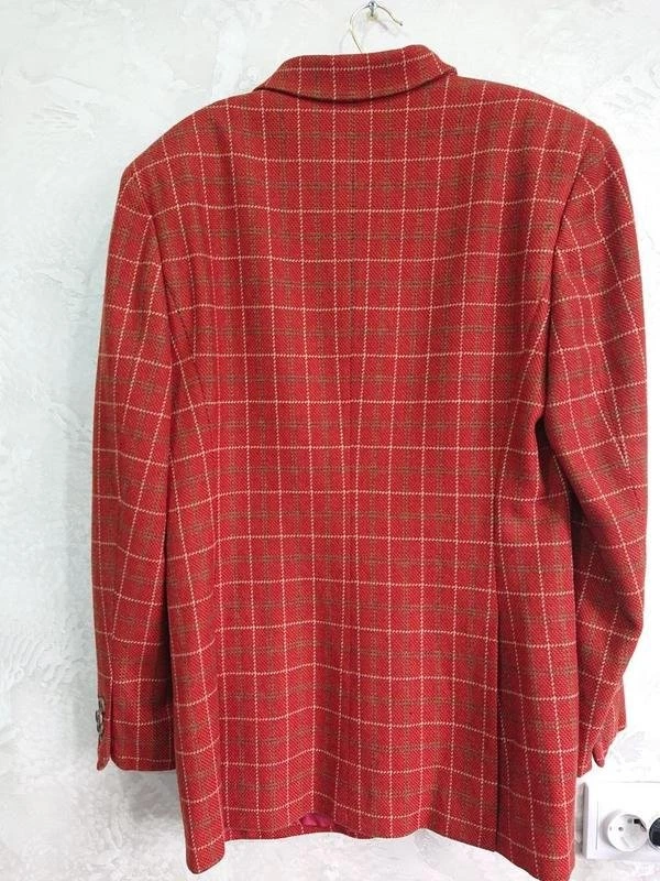 Women Isaia Napoli Blazer Red Cashmere 36 / S / 44 - Bild 4 von 4