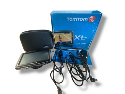 Tom Tom XL 340-M 340M GPS in Original Box Lifetime Maps Tested