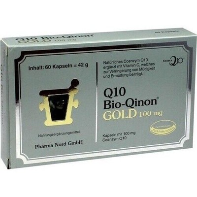 Q10 BIO Qinon Gold 100 mg Pharma Nord Kapseln, 60 St PZN 00787833