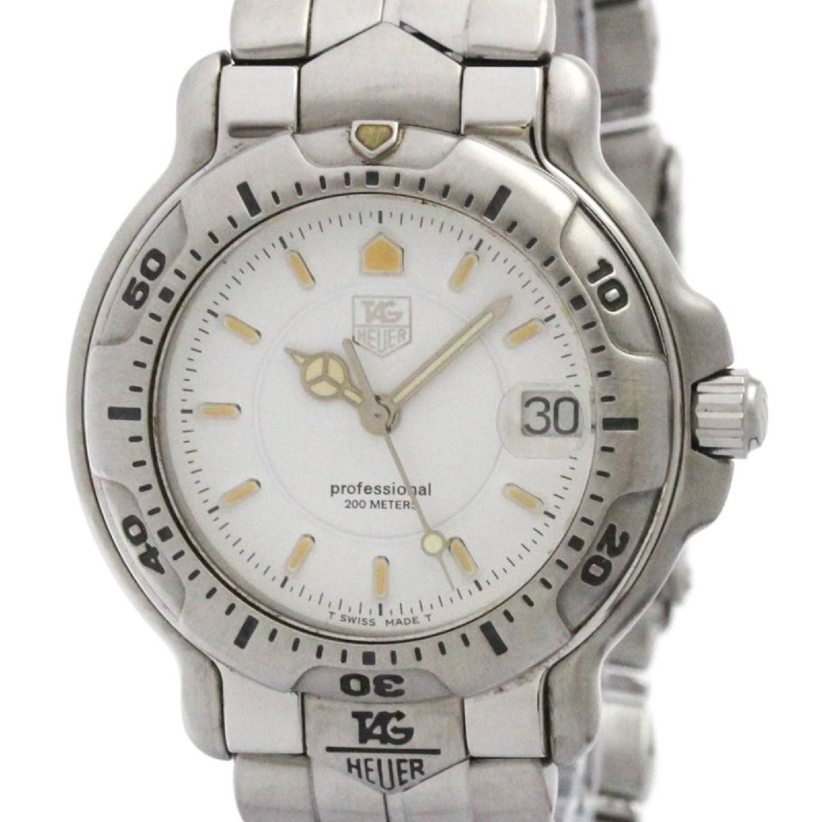 TAG Heuer 6000 White Men's Watch - WH1211 for sale online | eBay