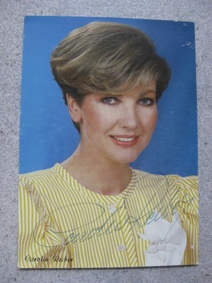 Autogrammkarte Carolin Reiber