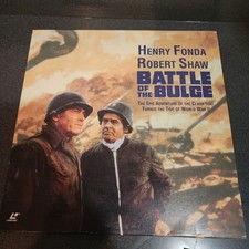 Battle of the Bulge Laserdisc  Henry Fonda Robert Shaw