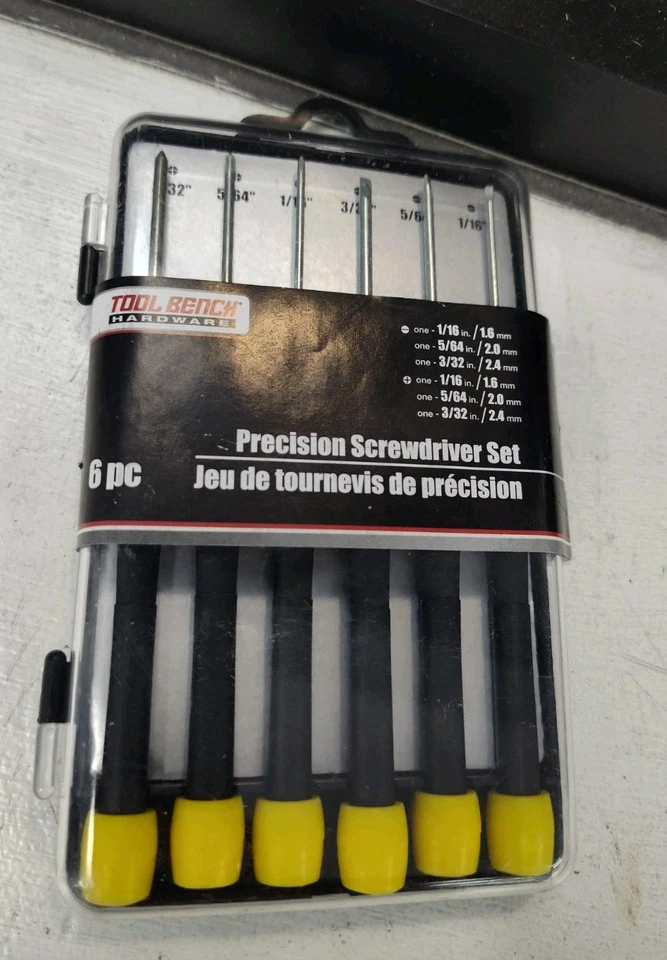 6/6 PC Precision Screwdriver Set Eyeglass Watch Jewelry Repair Cell Micro Small - Image 2 of 3