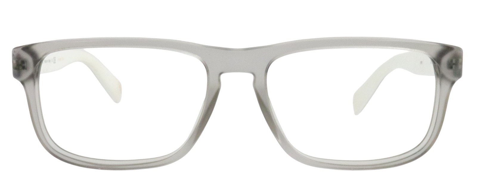 PRADA VPR07P 5AV-1O1 56mm Frosted Smoke Translucent Eyeglasses Frames Italy A thumbnail 2
