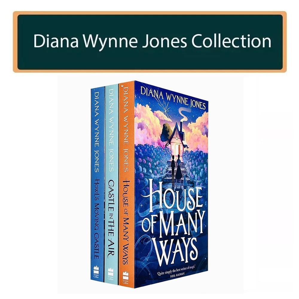 Land of Ingary Trilogy Howl's Moving Castle 3 Books Set by Diana Wynne Jones