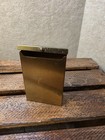 Vintage Brass Cigarette Case, D