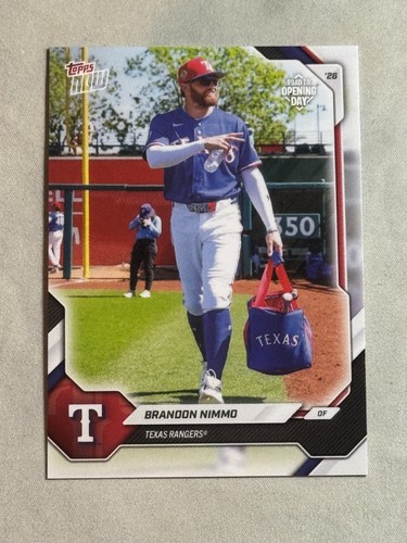 2026 Topps Now OD-145 Brandon Nimmo