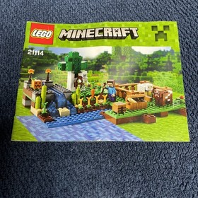 LEGO Minecraft 21114 The Farm 100% Complete W/Instructions Good Shape