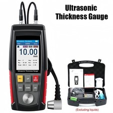 Digital Ultrasonic Thickness Gauge Meter Tester 1-225mm Tool For Metal Steel Pvc Digital Ultrasonic Thickness Gauge Meter Tester 1-225mm Tool For Metal Steel Pvc