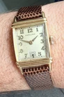 RARE 1950's HAMILTON DRESS 14K GOLD FILLED ORIGINAL CLEAN DIAL cal. 982 RUNS