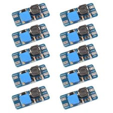 MT3608 DC-DC Step Up Boost Power Converter - 2A Module, Adjustable 10 Pcs 
