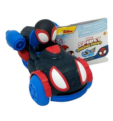 SPIDEY MILES Marvel Superheldenfahrzeug Hasbro Spidey Amazing Friends Disc Dasher
