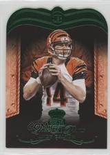 2015 Panini Crown Royale Men at Arms Die-Cuts Green Andy Dalton #MA16 0a1