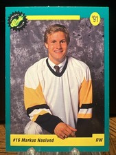 1991 Classic Draft Picks - #13 Markus Naslund (RC) Penguins