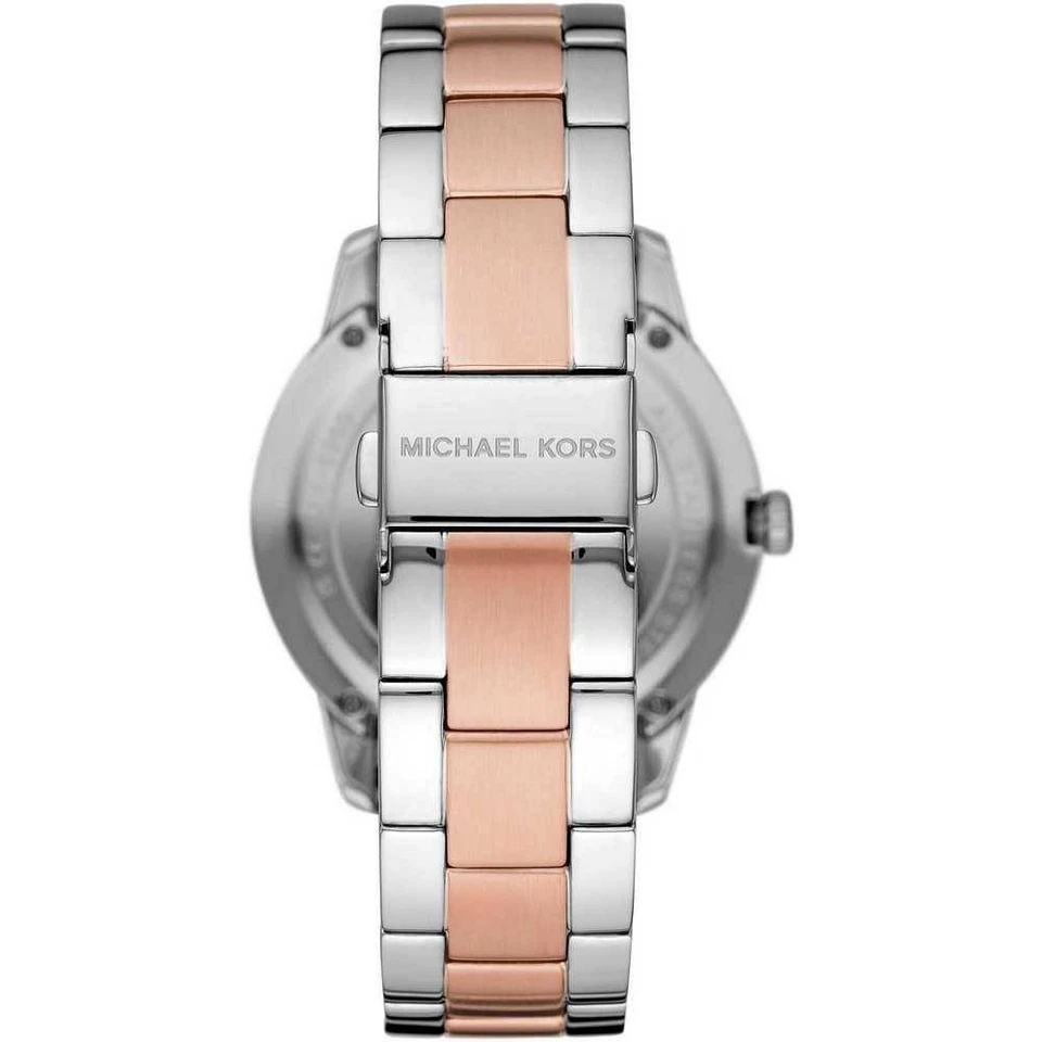 Orologio Michael Kors Donna in Acciaio Runway Dive Solo tempo MK6960 Argento / O - Immagine 3 di 3