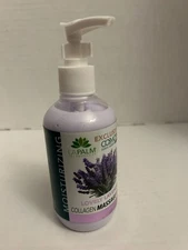 LA Palm Moisturizing Lovely Lavender Collagen Massage Lotion 8oz (NEW)