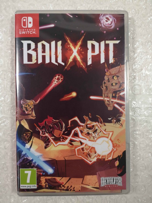 BALL X PIT SWITCH FR NEW (GAME IN ENGLISH/FRANCAIS/DE/ES/IT/PT)
