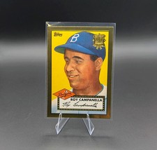 Roy Campanella 2001 Topps #314 1952 World Series - Gold Foil - Brooklyn Dodgers