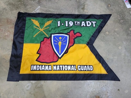 Very Rare Indiana National Guard Flag