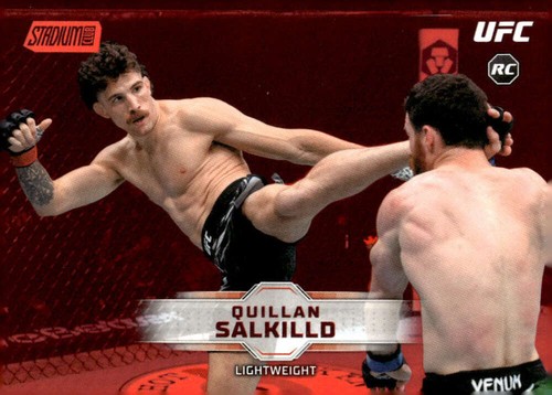 QUILLAN SALKILLD RC 2026 Topps Stadium Club UFC Red #154 ROOKIE MMA  ID:178921