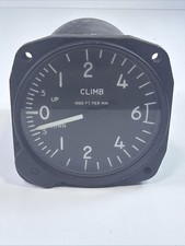 Aerosonic Corp. Rate of Climb Indicator 0-600 FPM Type IV RC-60-MS-10-31 GUC!