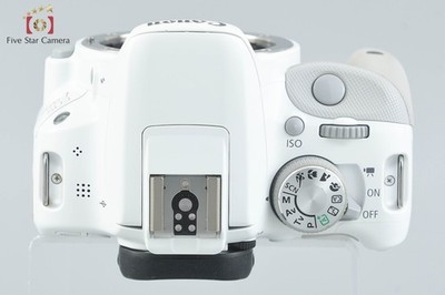 Canon EOS Kiss X7 / Rebel SL1 / 100D White 18.0 MP DSLR Camera
