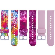 Compatible with Cosmo JrTrack 5 Kids Watch Band, Soft Adjustable Printed Sili...