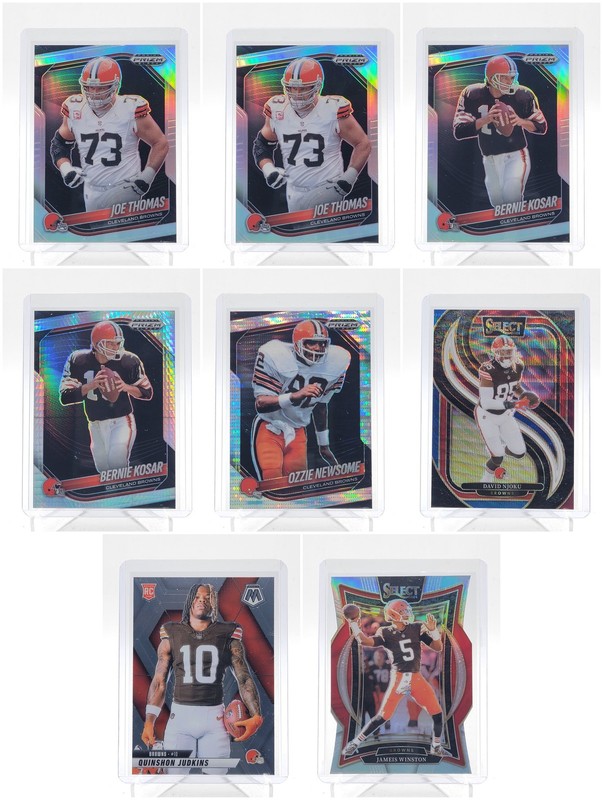 [8] JUDKINS ROOKIE WINSTON NJOKU 2025 PANINI PRIZM BLACK ROOKIE /249 Q5849