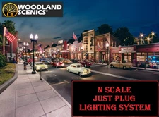 Woodland Scenics Just Plug Lighting System : N Scale Street or Traffic Lights