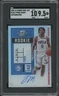 2020/21 Panini Contenders Optic Tyrese Maxey Rookie Auto SGC 9.5 (MINT+) Auto 10