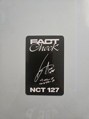 NCT 127 Yuta Fact Check Official Photocard Photo Card | eBay