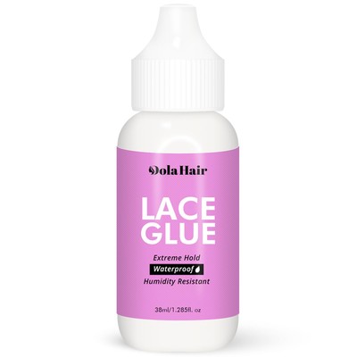 Dolahair Extreme Hold Lace Glue for Wigs, Waterproof, Invisible Bonding, 1.3 Oun