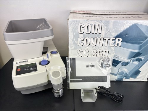 Scan Coin SC 360 Coin Scanner Complete in Box Lightly Used If At All See Details