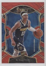 2020-21 Panini Select Concourse Red Wave Prizm RJ Hampton #84 fm0