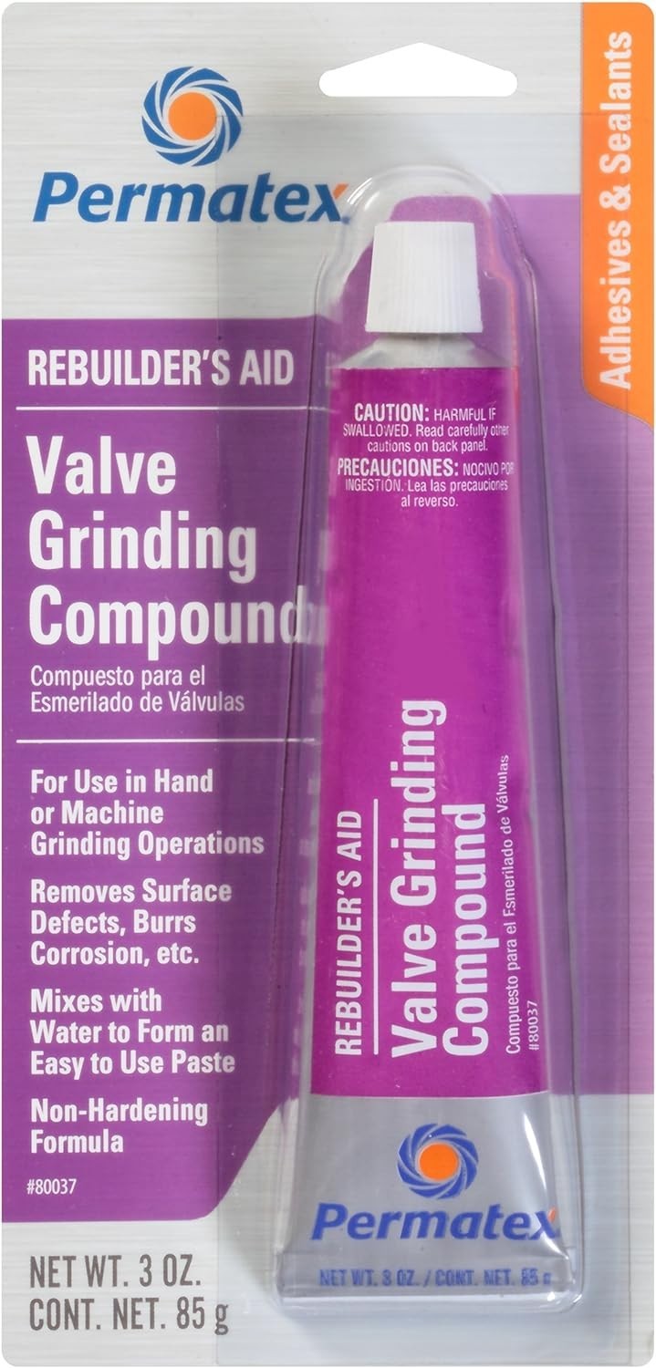 3 oz. Valve Grinding Compound - Fine Grit for Smooth Valve Seating and Repairs