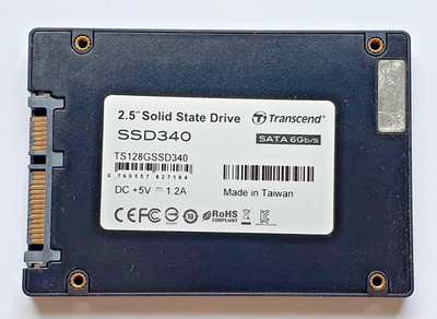 128GB SATA III Transcend SSD340 TS128GSSD340 2D-NAND MLC SSD 2.5'' Hard Drive